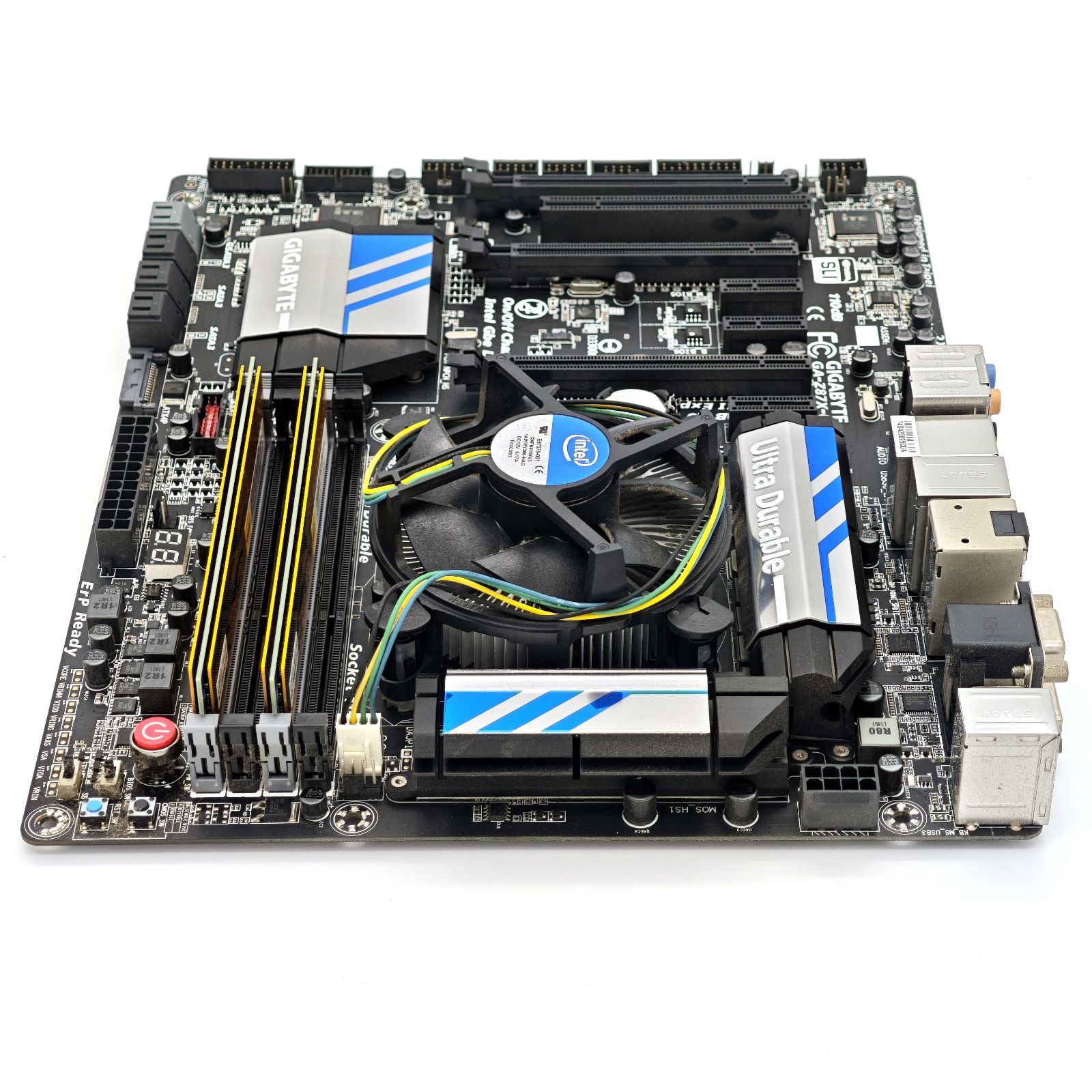 マザボ CPUメモリ セット Z87X-UD3H i7 4790 16GB動作品 GIGABYTE GA-Z87X-UD3H/Core i7-4790/メモリ8GB PCパーツセット商品
