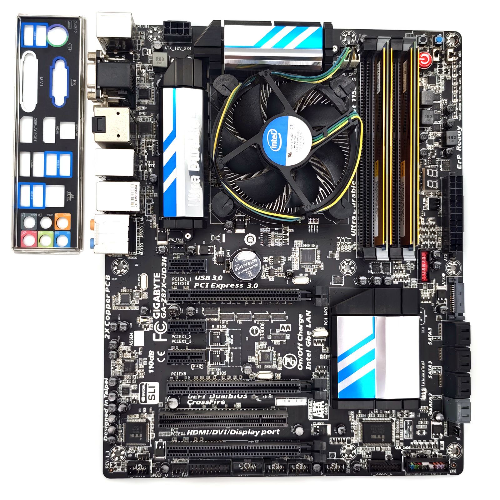 GIGABYTE GA-Z87X-UD3H/Core i7-4790/メモリ8GB PCパーツセット商品