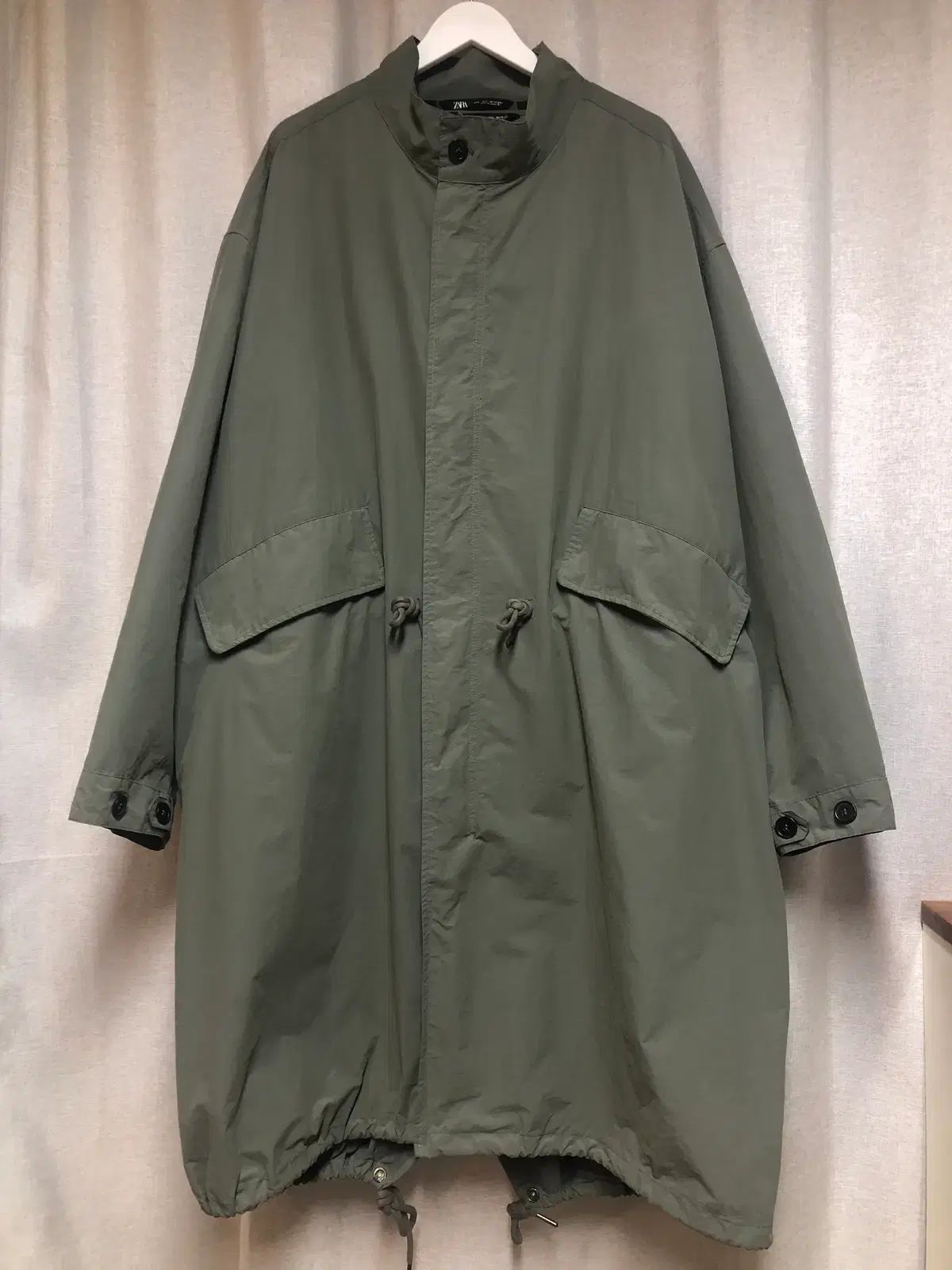 ZARA 2 in 1 フィッシュテールパーカー M 65 モッズコート ジャケット L