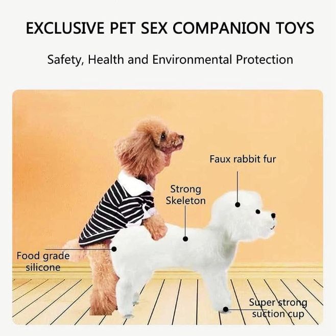 犬の睡眠補助暖かい快適おもちゃ 犬の睡眠発情おもちゃ犬の交尾おもちゃシリコン模擬交尾犬のおもちゃ発情期の雄ペットの犬のおもちゃ