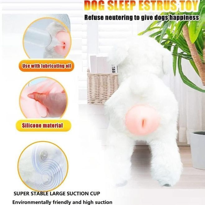 犬の不安解消ぬいぐるみ 犬の睡眠補助暖かい快適おもちゃ 犬の睡眠発情おもちゃ犬の交尾おもちゃシリコン模擬交尾犬のおもちゃ発情期の雄ペットの犬のおもちゃ おもちゃ 犬用品 ペット用品
