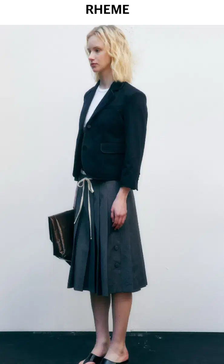 RHEME ショート ライニング クラシック ジャケット