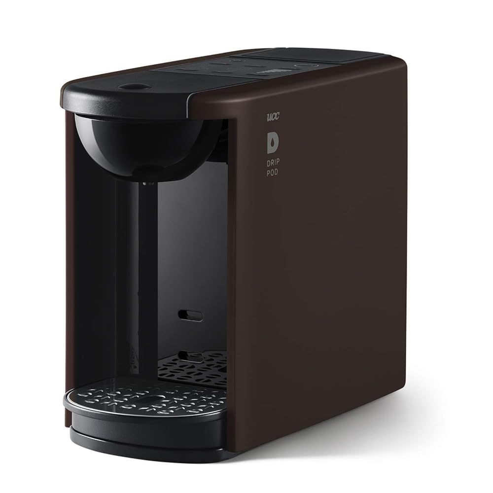 UCC ユーシーシー ドリップポッド 一杯抽出 コーヒーマシン カプセル式 DP 3 700 ml ブラウン