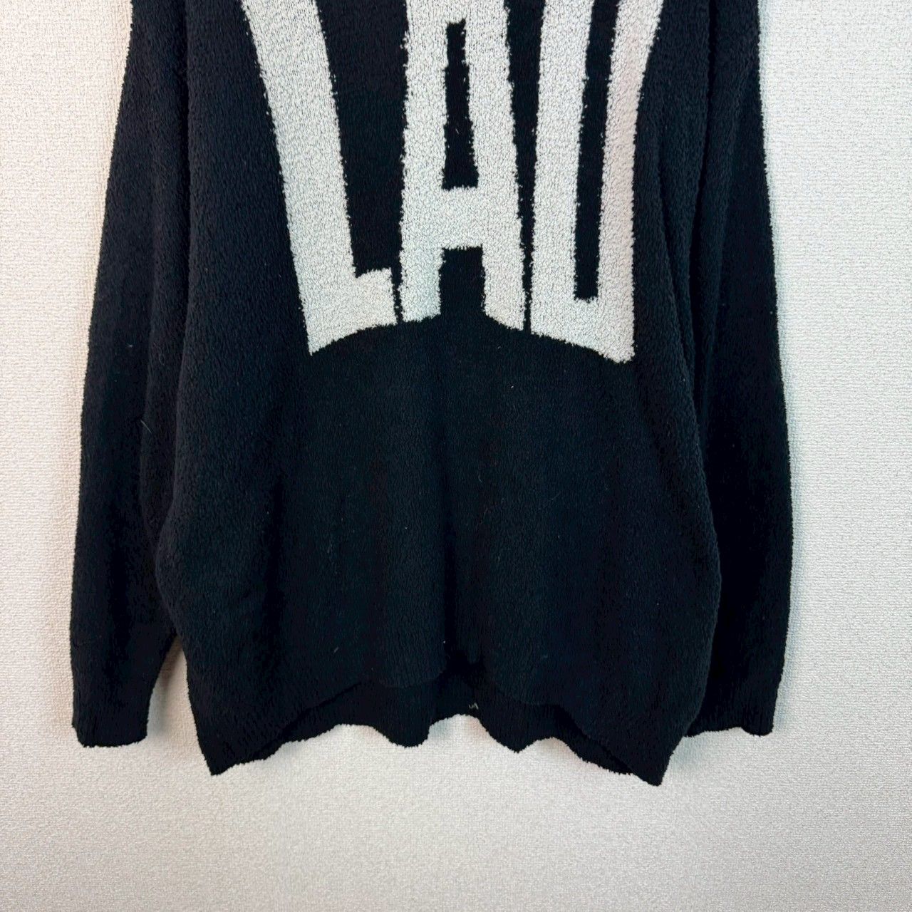 LAD MUSICIAN ラッドミュージシャン ニット セーター デカロゴ