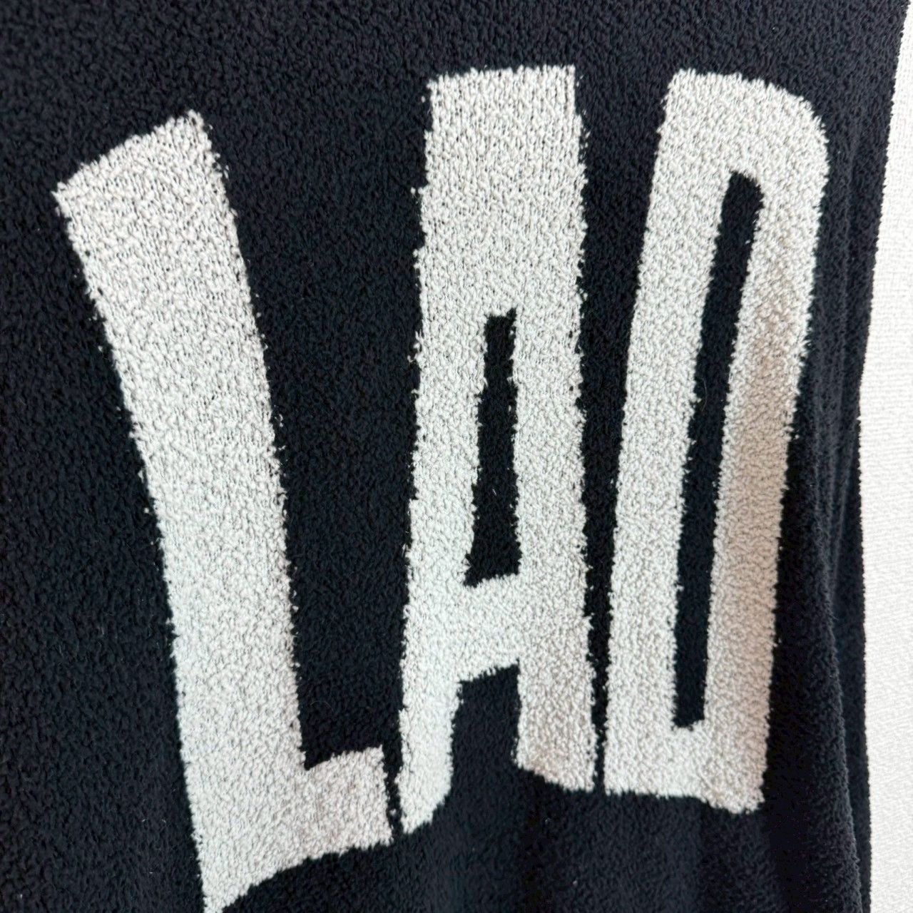 LAD MUSICIAN ラッドミュージシャン ニット セーター デカロゴ