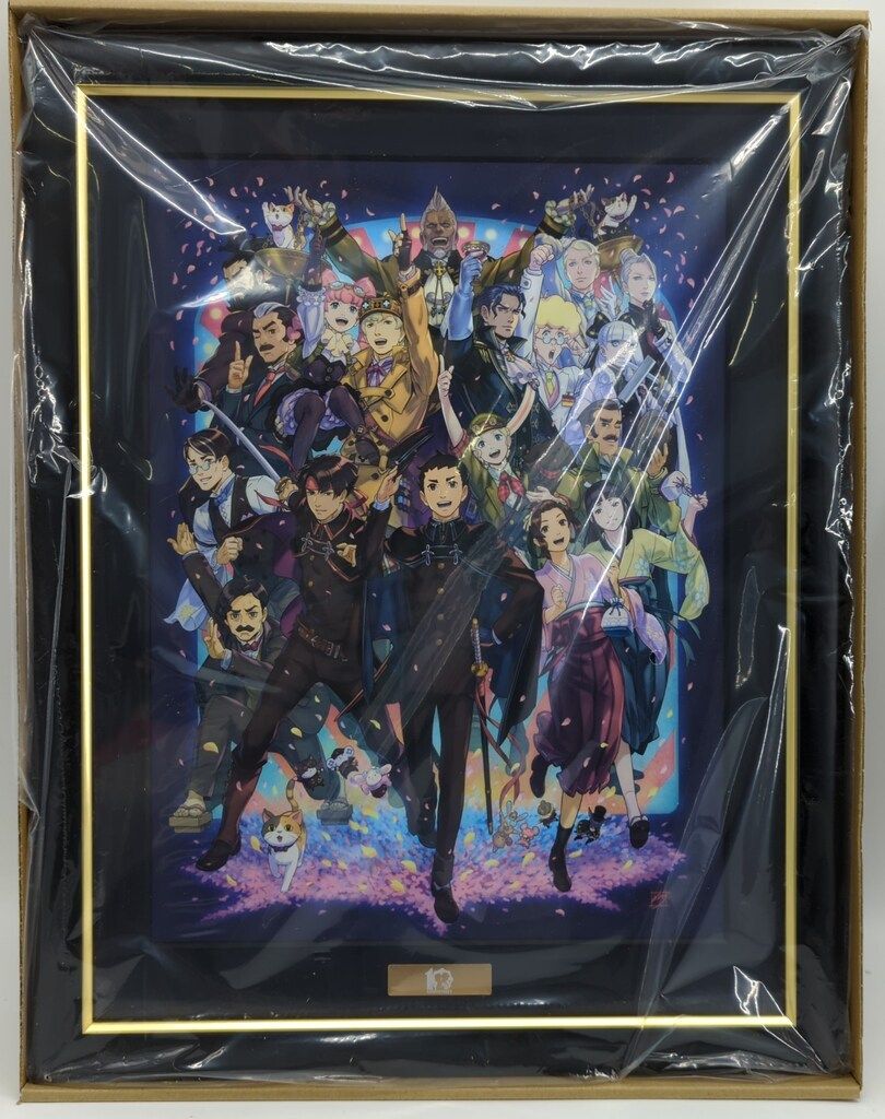 カプコン 額装付きキャラファイングラフ 拾周年万華ノ宴グラフ