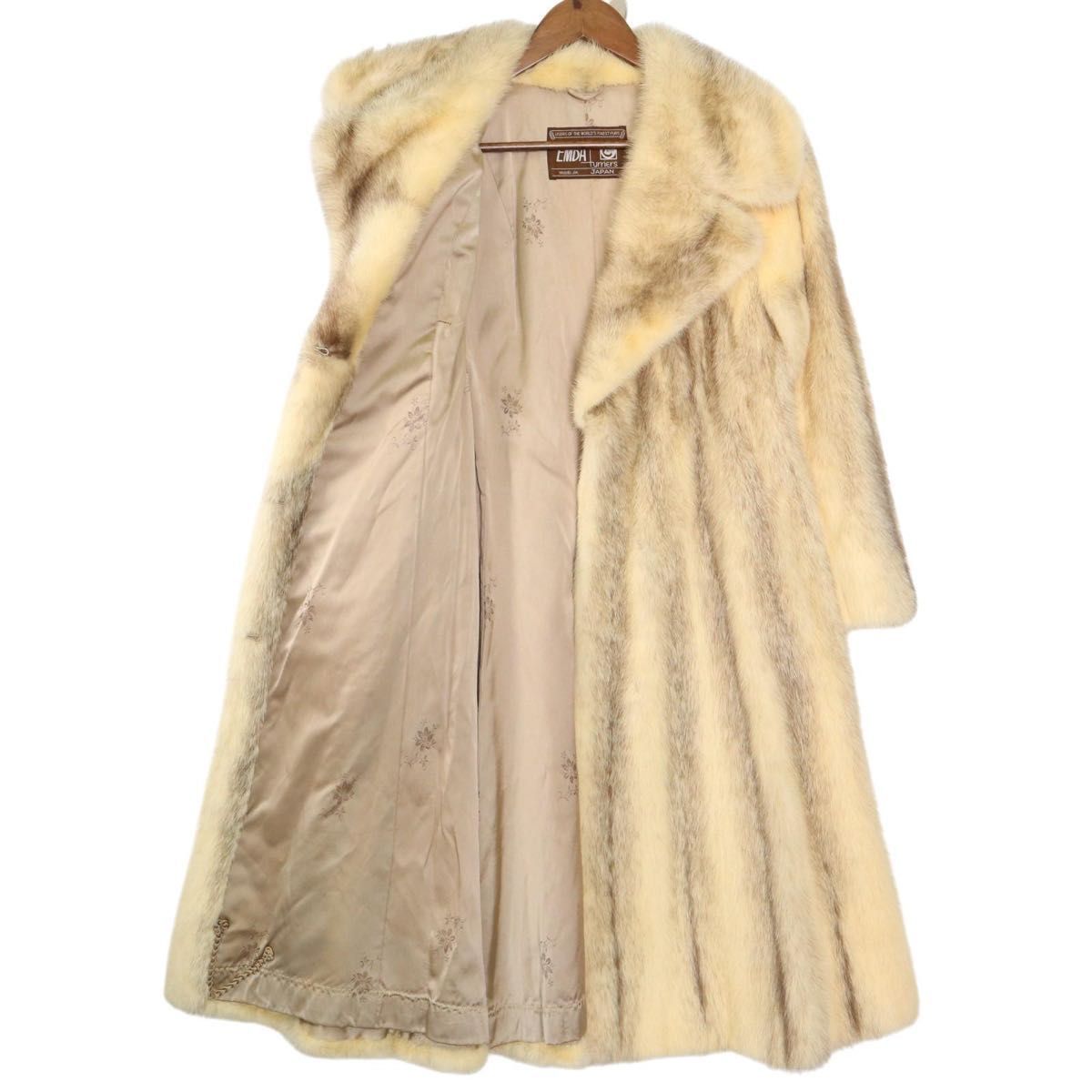 高級】EMBA Furries エンバ サファイヤミンク リアルファー 毛皮コート