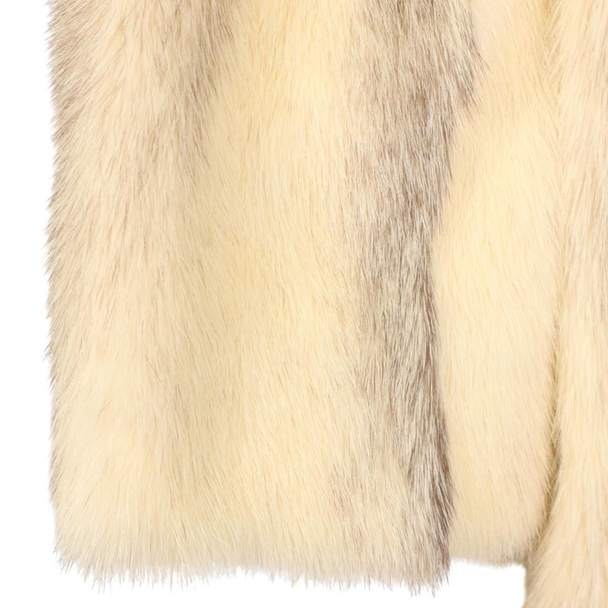 高級】EMBA Furries エンバ サファイヤミンク リアルファー 毛皮コート