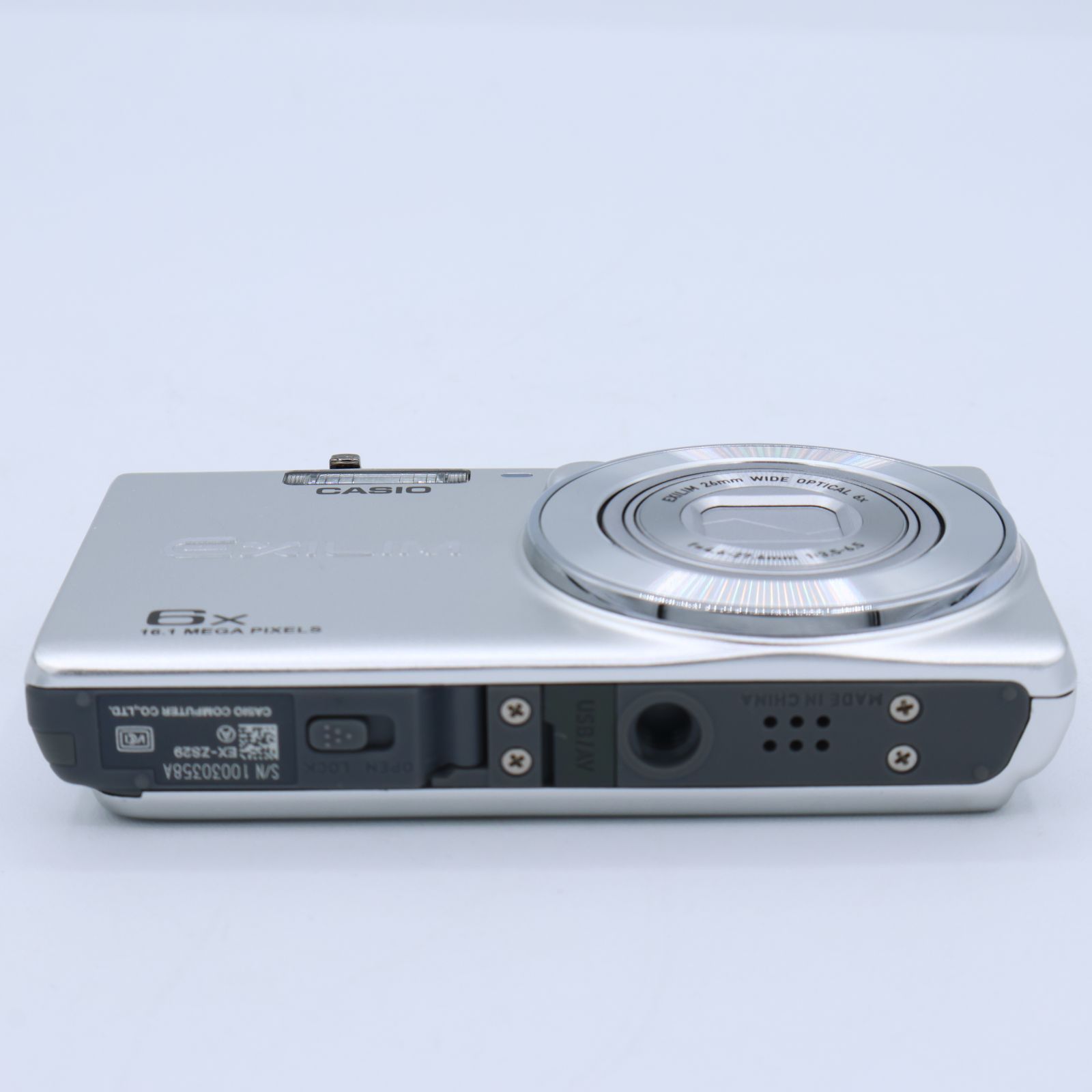 CASIO カシオ デジタルカメラ EXILIM EX-ZS29SR 広角26mm 光学6倍