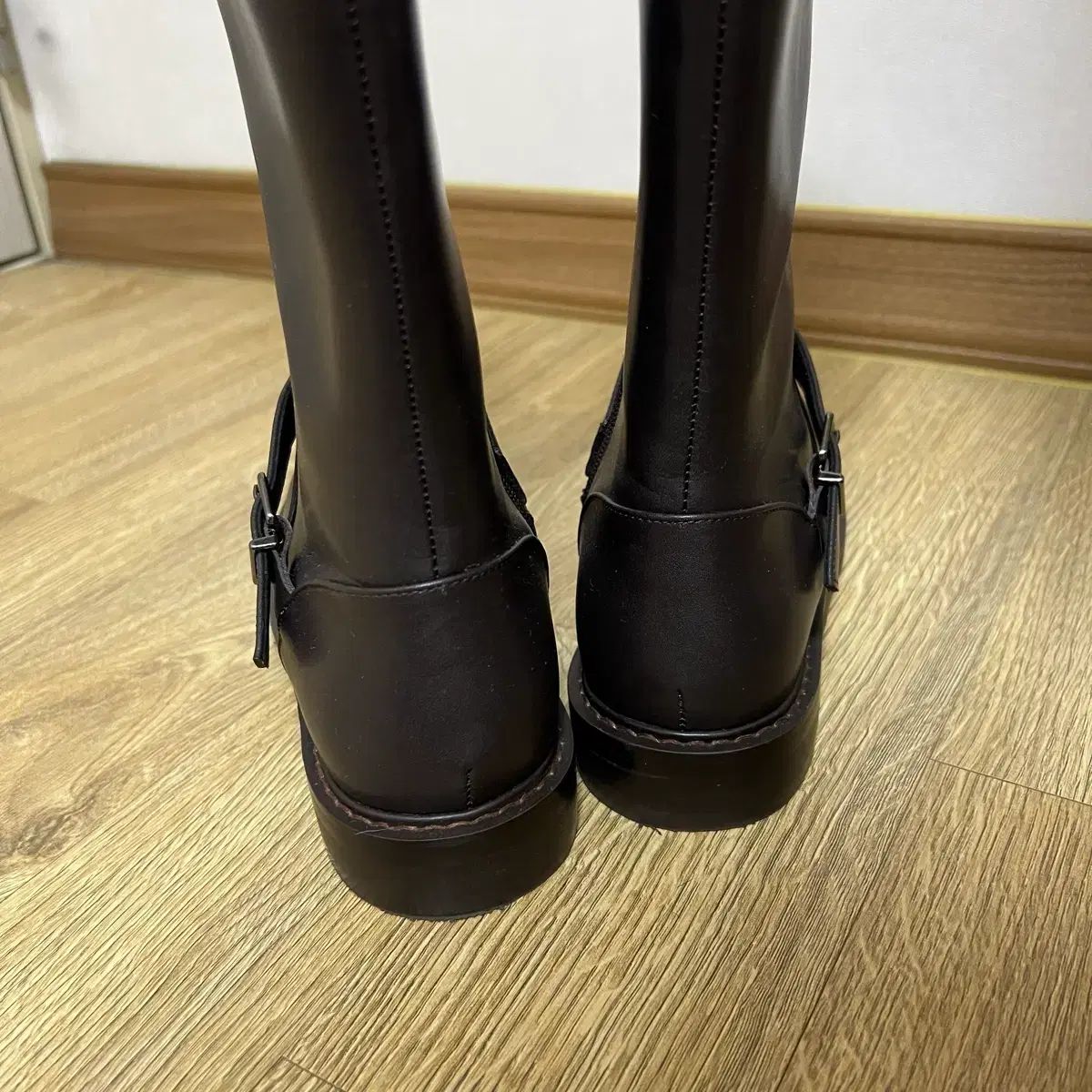  エルカント ロングブーツ 2 5 cm 235 ブラウン その他 ブーツ