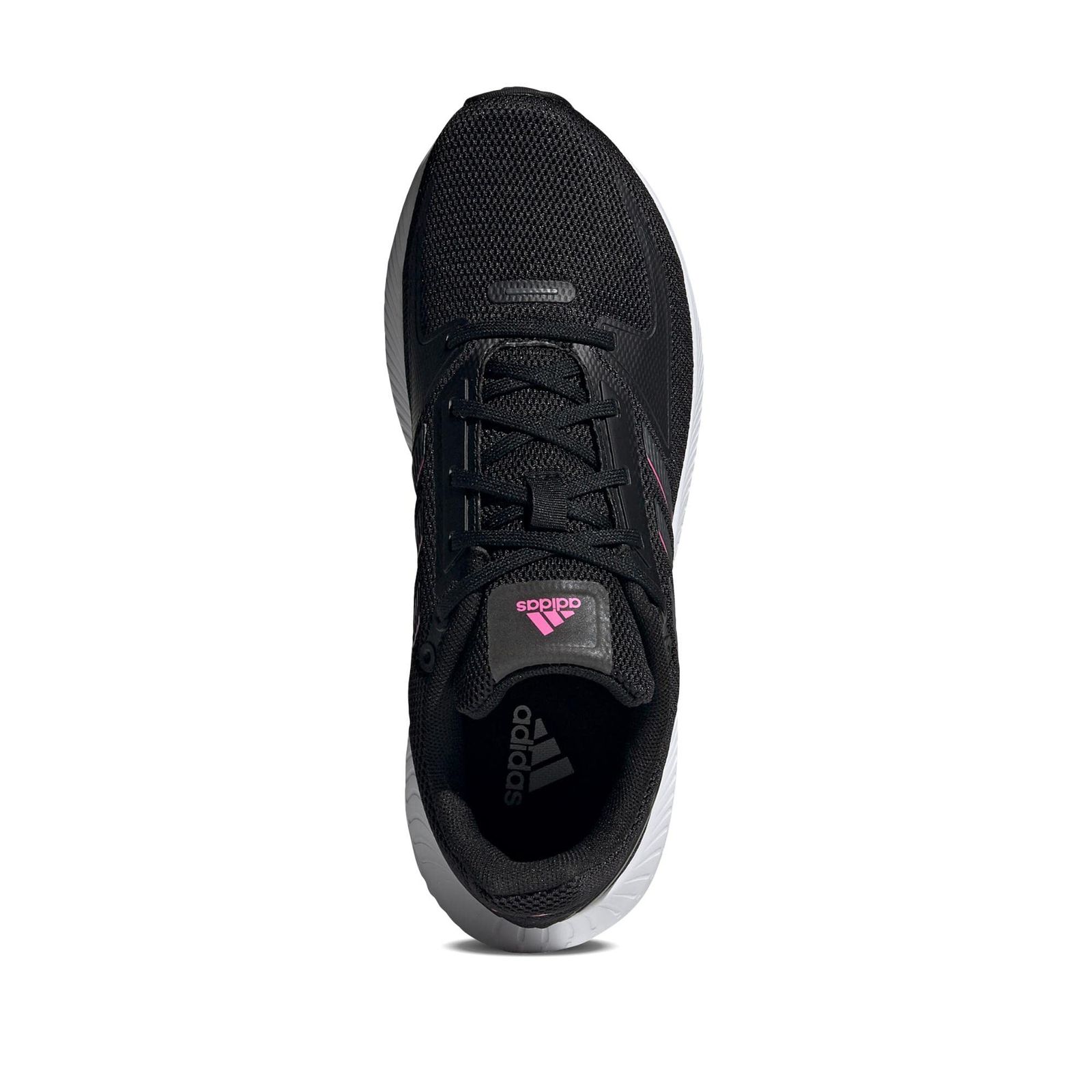 アディダス ランニングシューズ コアランナー レディース コアブラック グレーシックス スクリーミングピンク FY 9624 24.5 cm