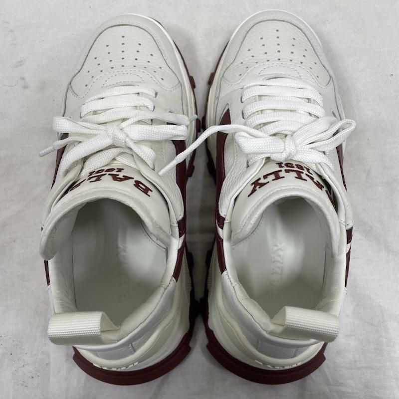  バリー ローカット スニーカー ロゴ レースアップ ラバーソール レザー カーフスキン US 6.5 レディース ISItems 古着 スニーカー 靴