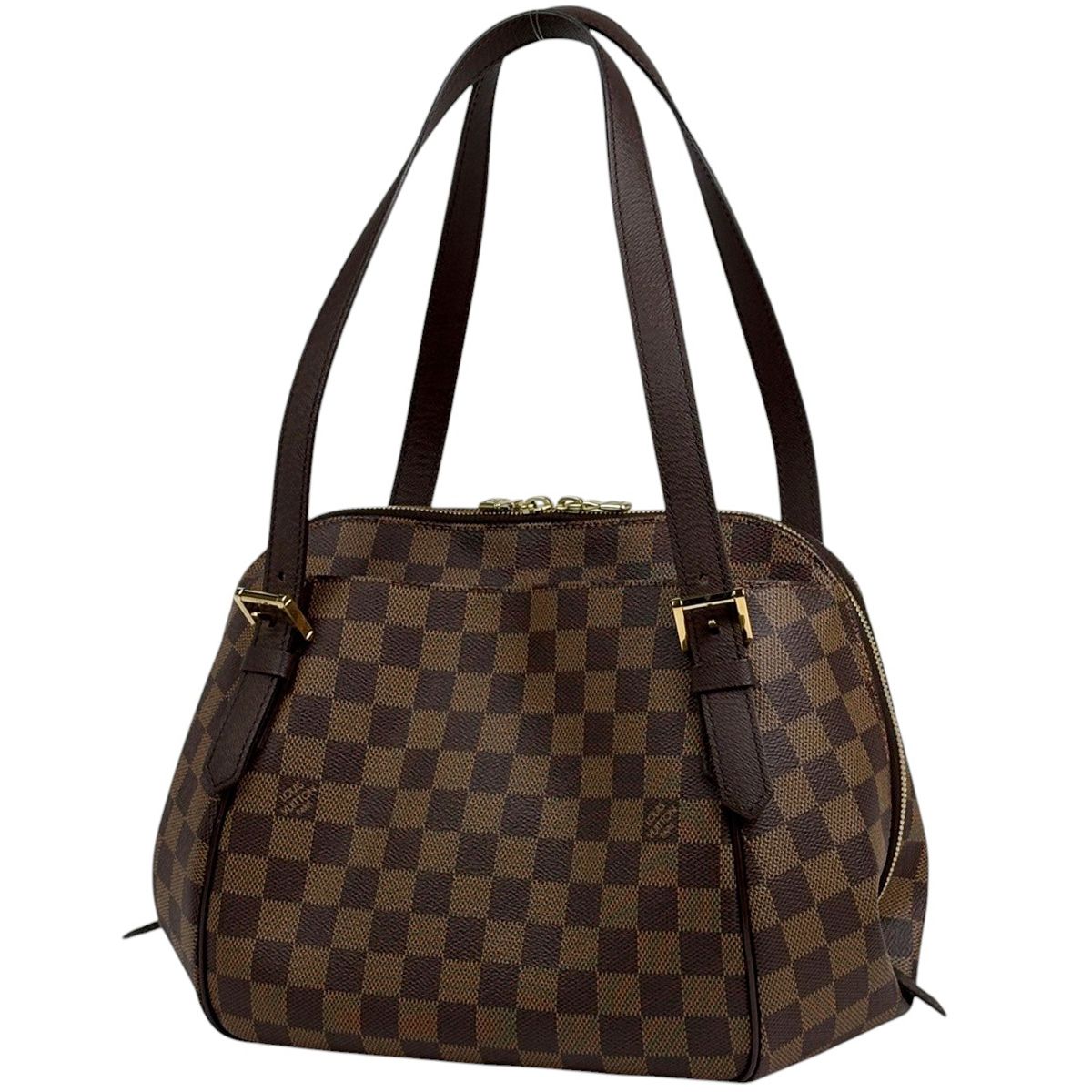 ルイ ヴィトン Louis Vuitton べレム MM 肩掛け ショルダーバッグ ハンドバッグ ダミエ ブラウン N 51174 レディース