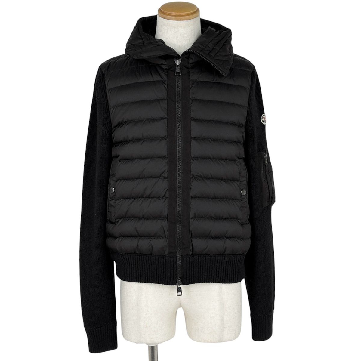 モンクレール MONCLER ニット切替 ダウンジャケット CARDIGAN モンクレール MONCLER ニット切替 ダウンジャケット CARDIGAN