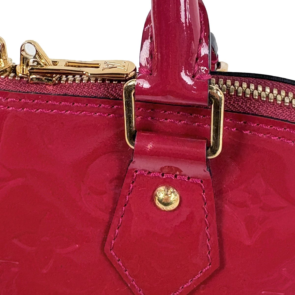 ルイ・ヴィトン Louis Vuitton アルマ PM エナメル パテント 