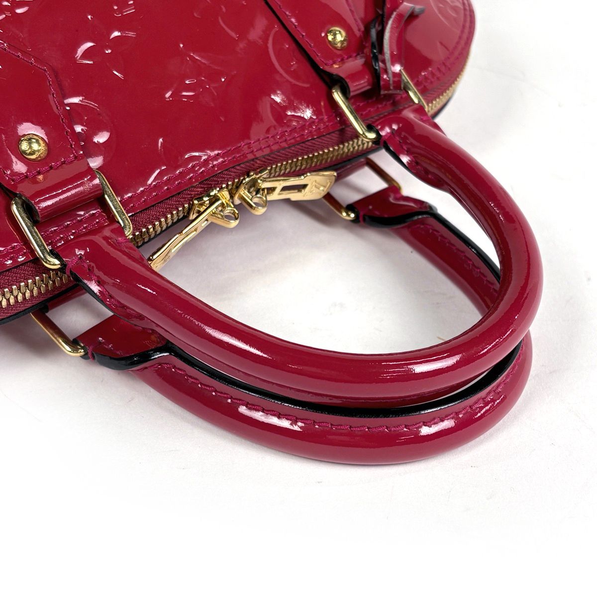 ルイ・ヴィトン Louis Vuitton アルマ PM エナメル パテント 