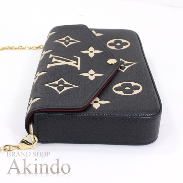 【専用】ルイヴィトン　モノグラム　フェリシー　チェーンウォレット　ポシェット 楽天市場】【新品】 ルイヴィトン チェーンショルダーウォレット