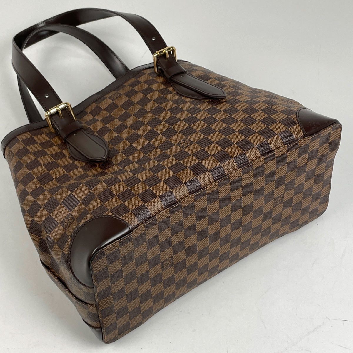 ルイ ヴィトン Louis Vuitton ハムステッド MM ショルダーバッグ トートバッグ ダミエ ブラウン N 51204 レディース