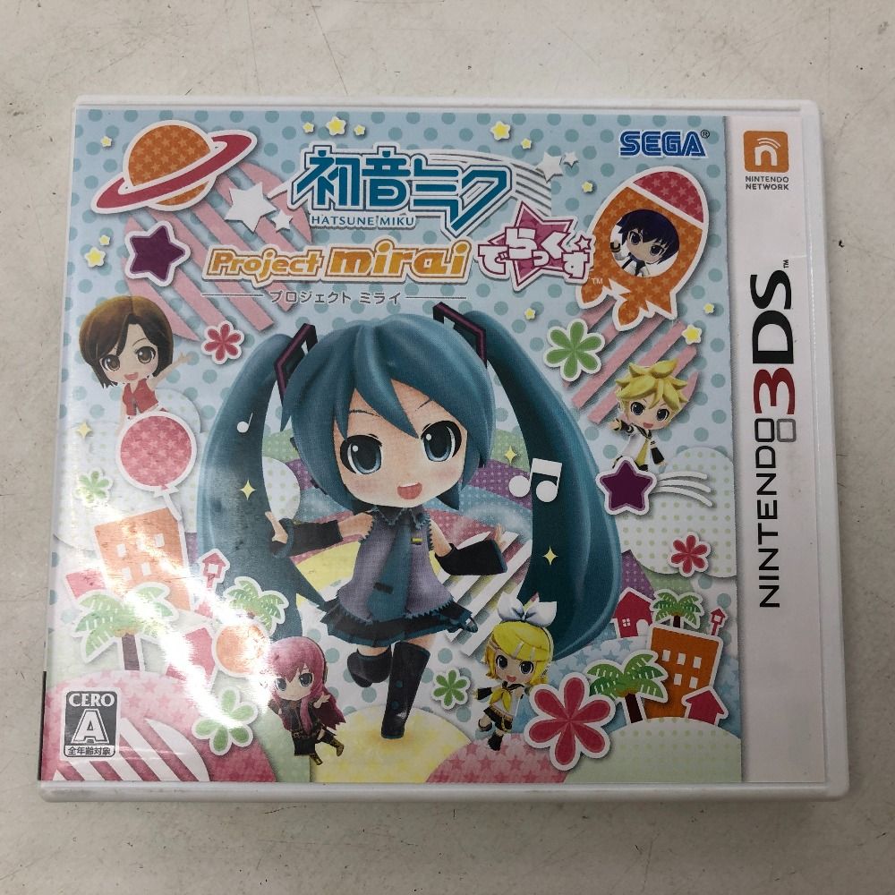 02w20765 Nintendo 3DS ニンテンドー3DS ソフト 初音ミク Project