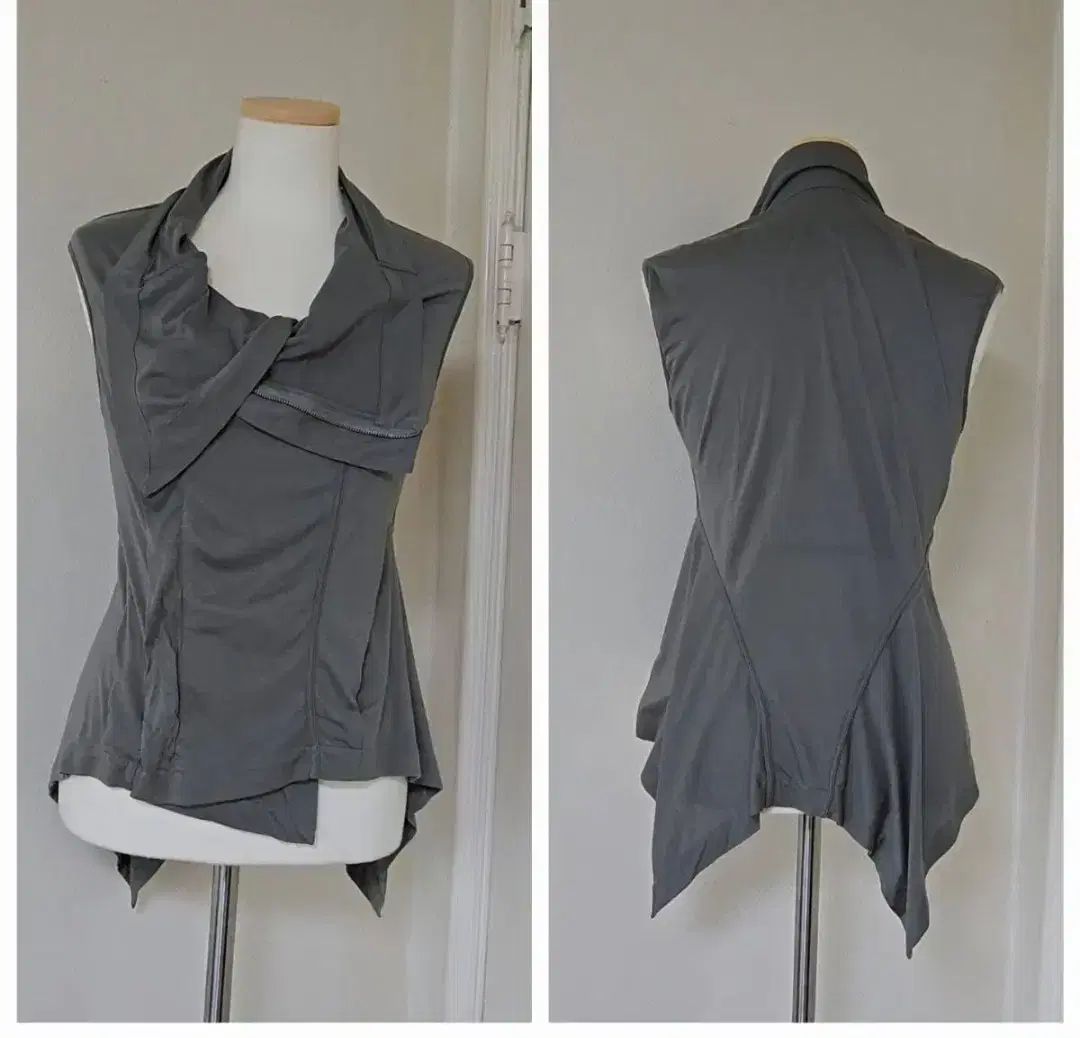 コンディション最高 リックオウエンス リリース ジップアップ ベスト 42