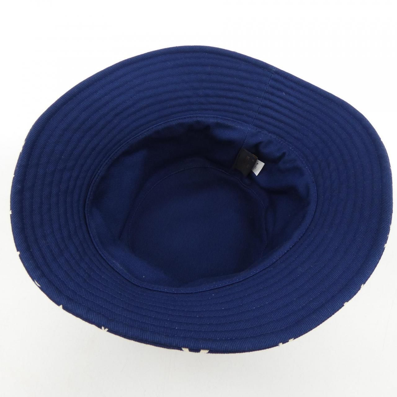 美品 ルイヴィトン M76231 LVエスカルボブ ハット ブルー レディース ルイヴィトン LOUIS VUITTON LVエスカルボブ リバーシブル M76231
