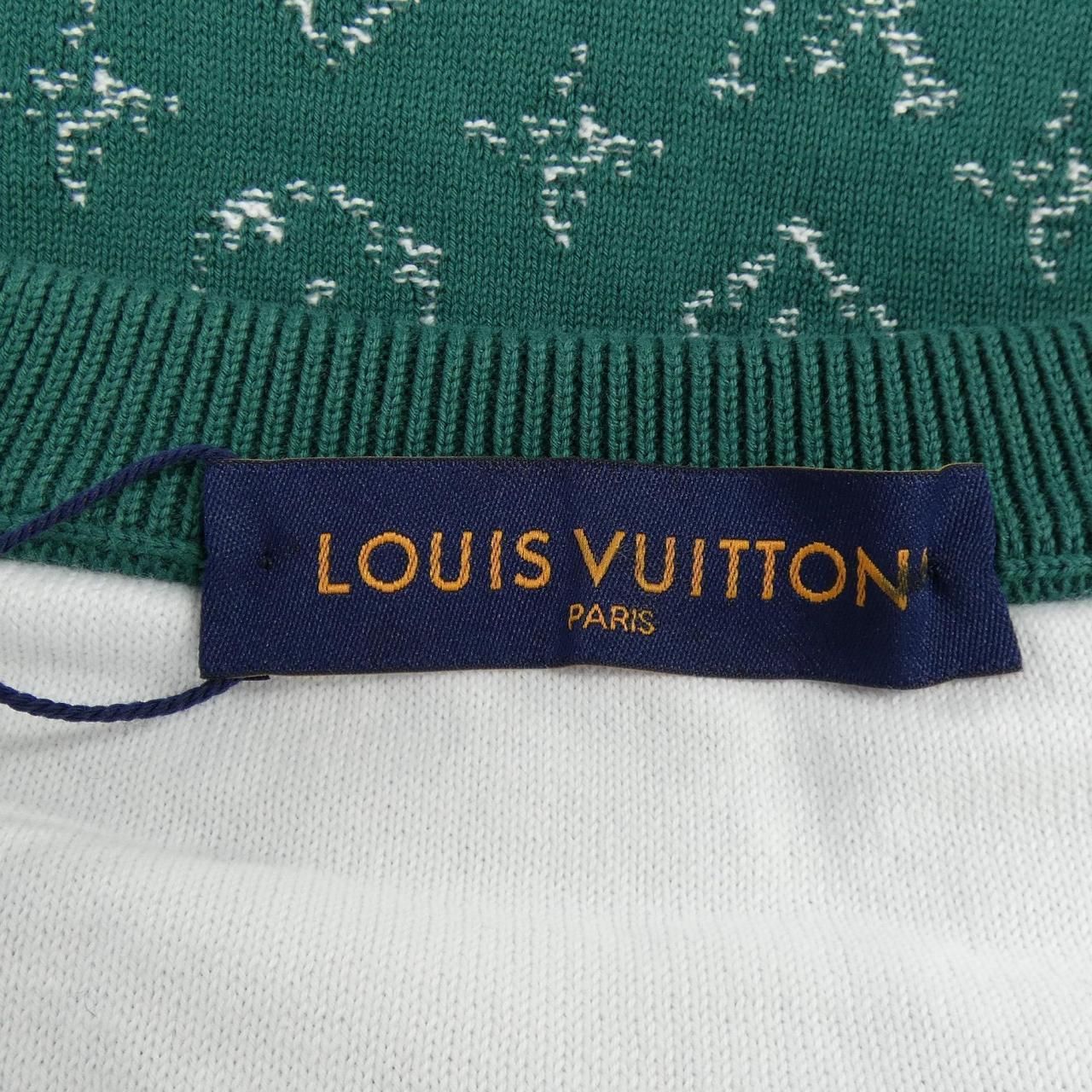 LOUIS VUITTON モノグラムデグラデクルーネックセーター 中古・古着通販】LOUIS VUITTON (ルイ ヴィトン) モノグラムデグラデ