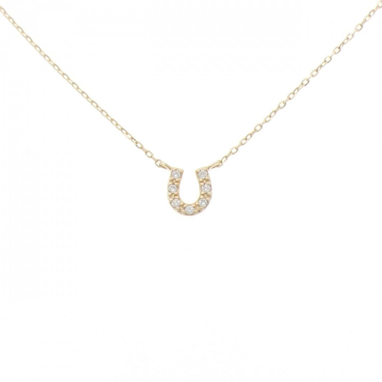 ジュエッテ ダイヤモンド ネックレス 0 02 CT