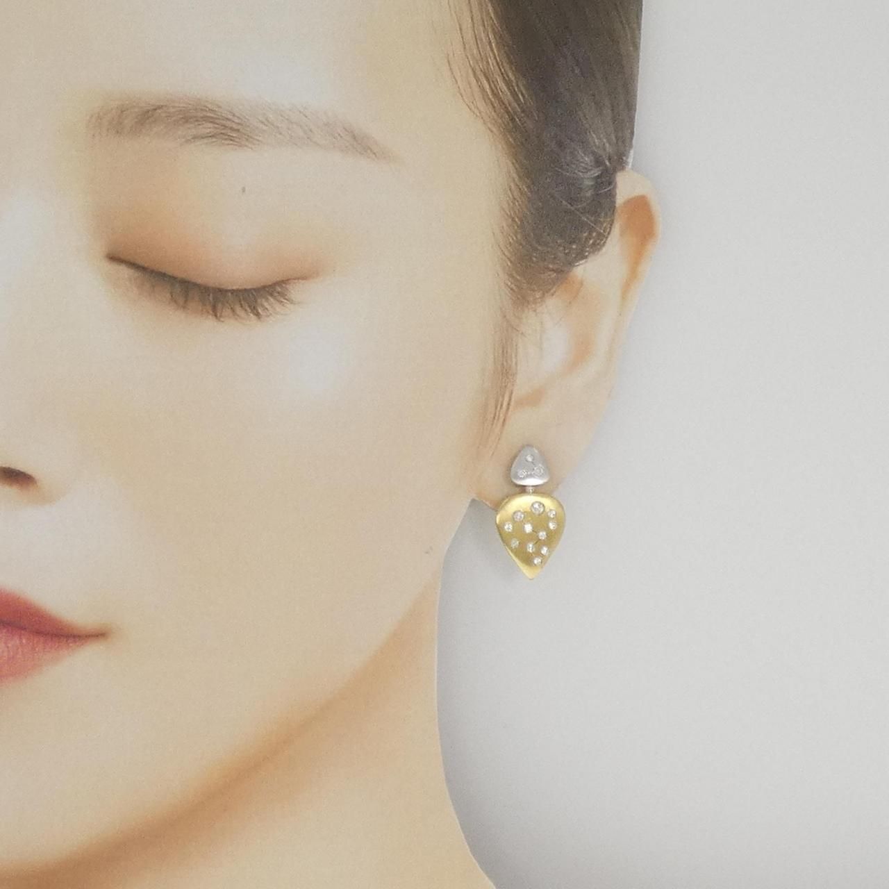  ヒサ ケンジ ダイヤモンド イヤリング 0.61 CT その他 アクセサリー