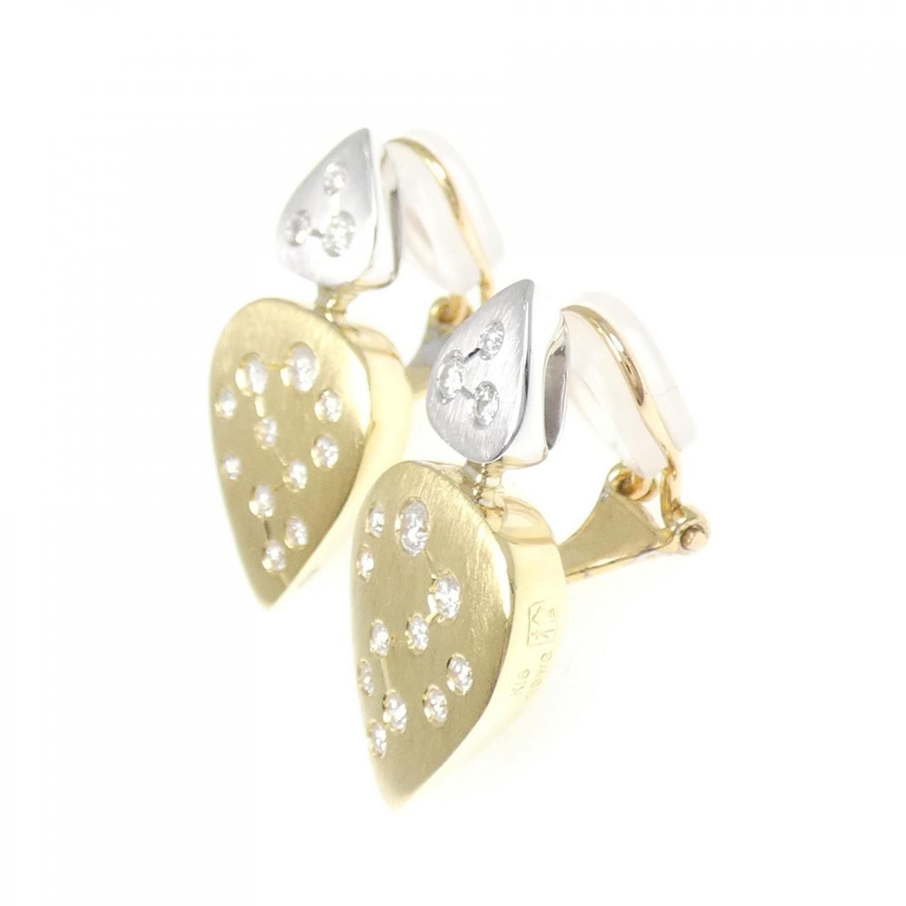 ヒサ ケンジ ダイヤモンド イヤリング 0.61 CT