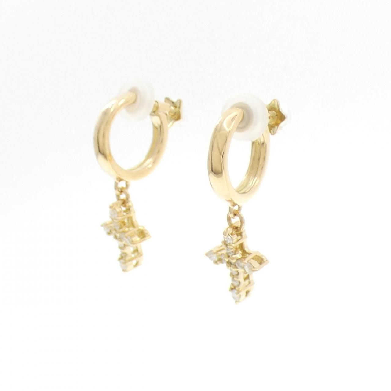 スタージュエリー ダイヤモンド イヤリング 0.16 CT