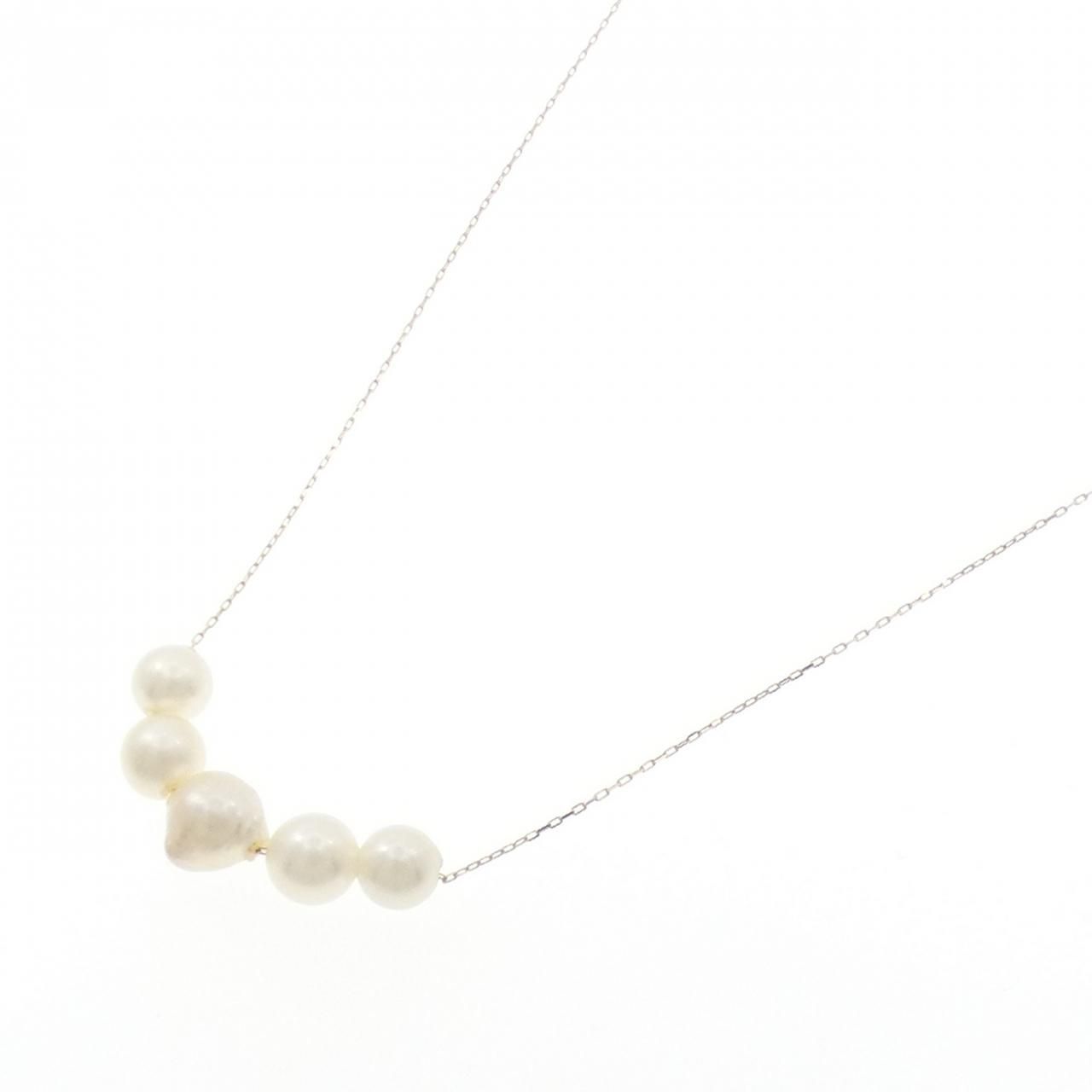 アガット アコヤパール ネックレス