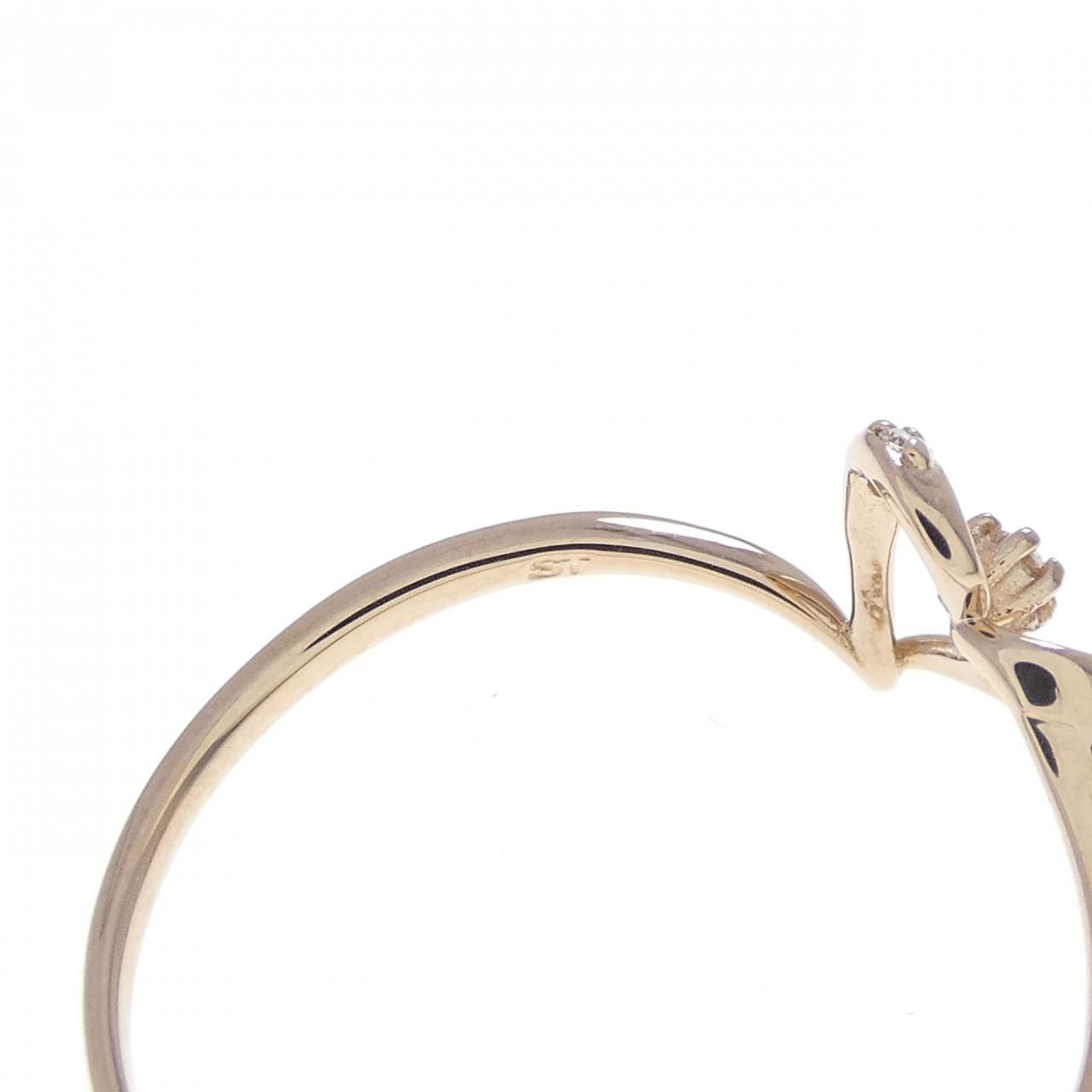  サマンサティアラ ハート ダイヤモンド リング 0.03 CT その他 アクセサリー