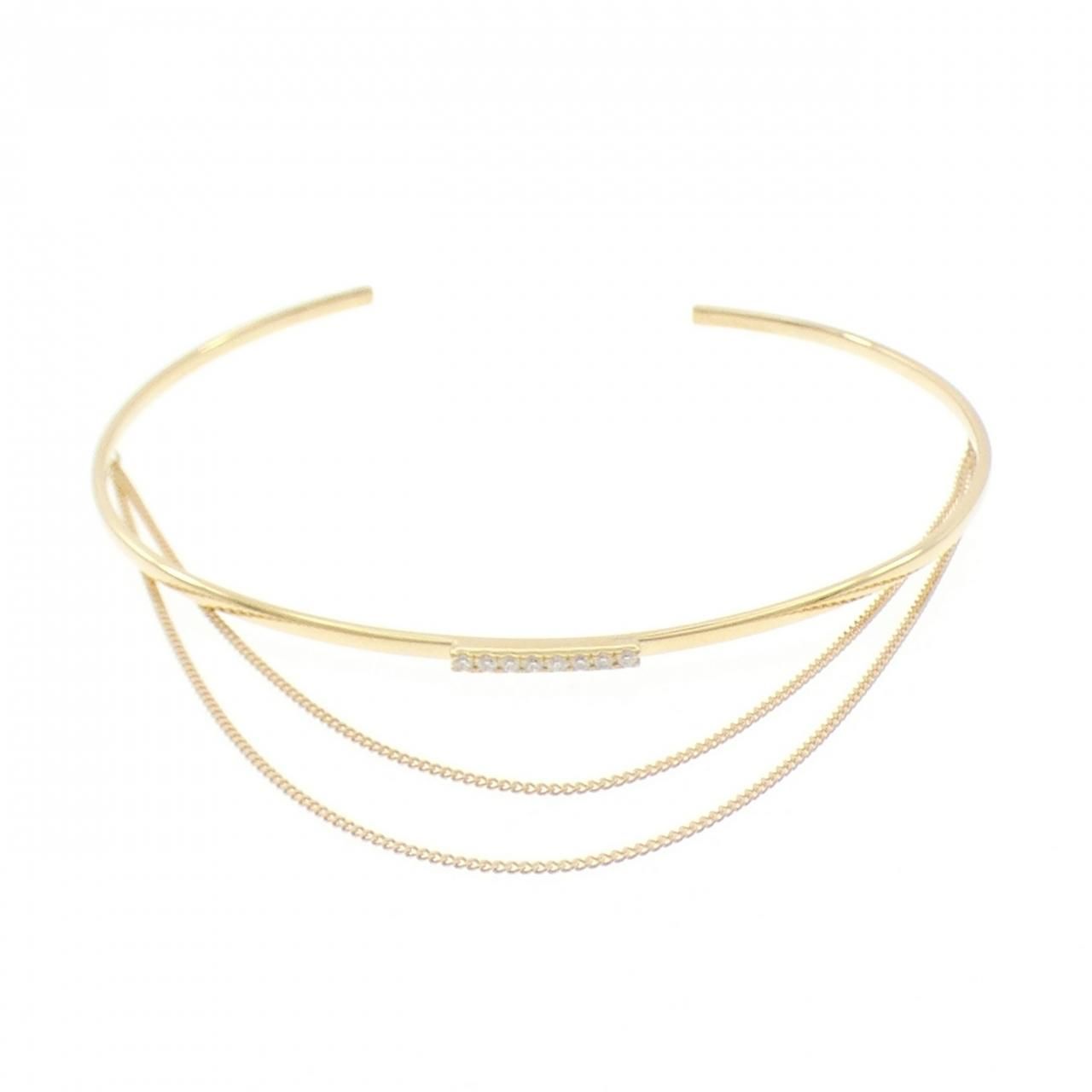 アーカー シャンデリアチェーン バングル 0 04 CT