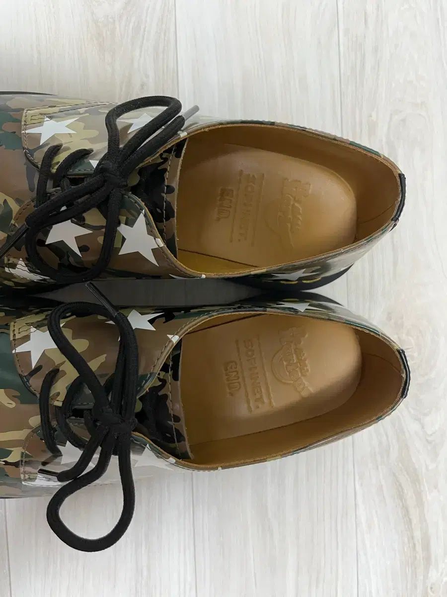 DR. MARTENS ドクターマーチン x エンド ソフネット 1461 カモ フラ スター スムース uk 9