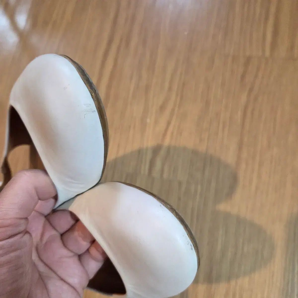 MM 6 Maison Margiela エムエムシックス メゾン マルジェラ 白 スリングバック フラット シューズ 35