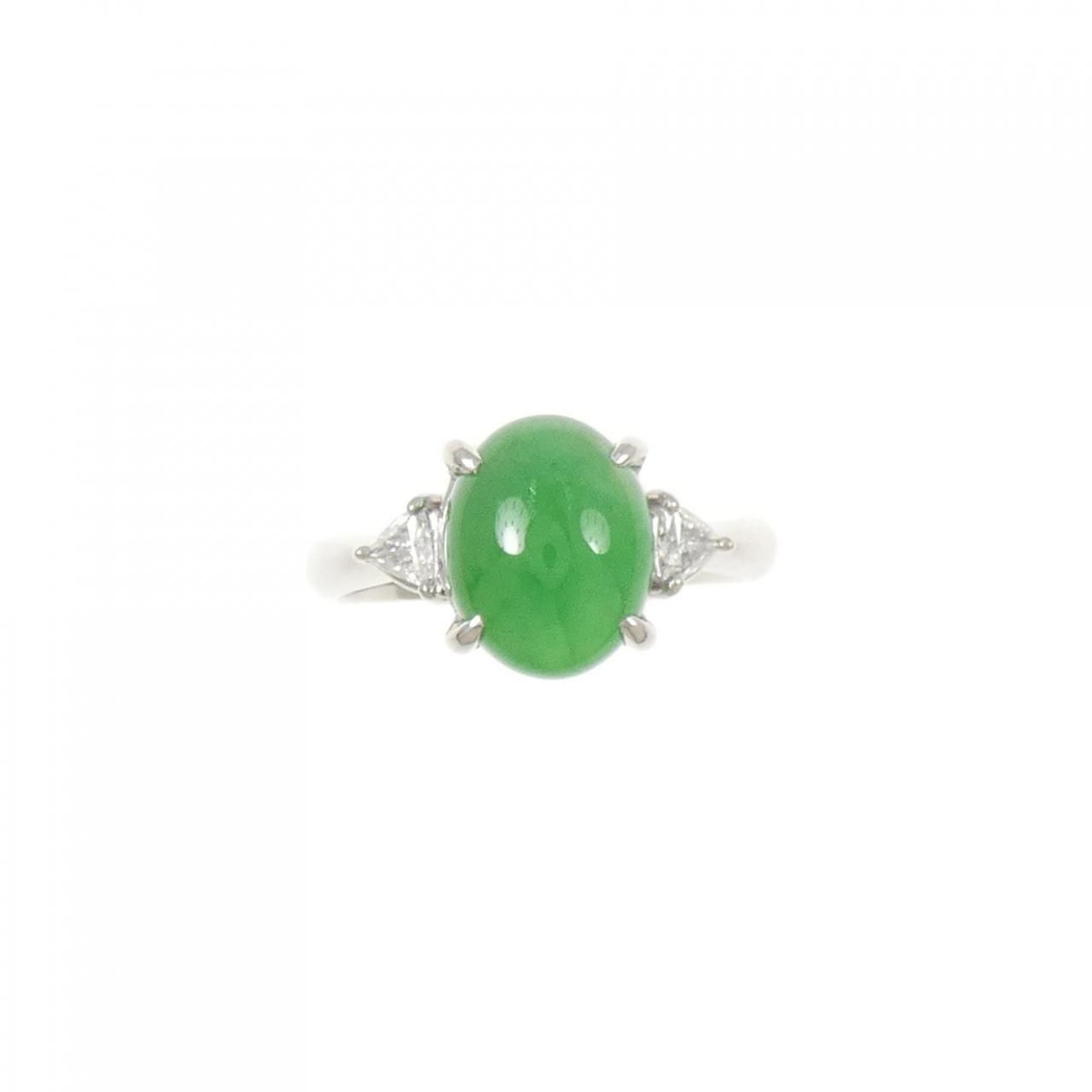 PT900 ヒスイ リング 3.64CT - メルカリ