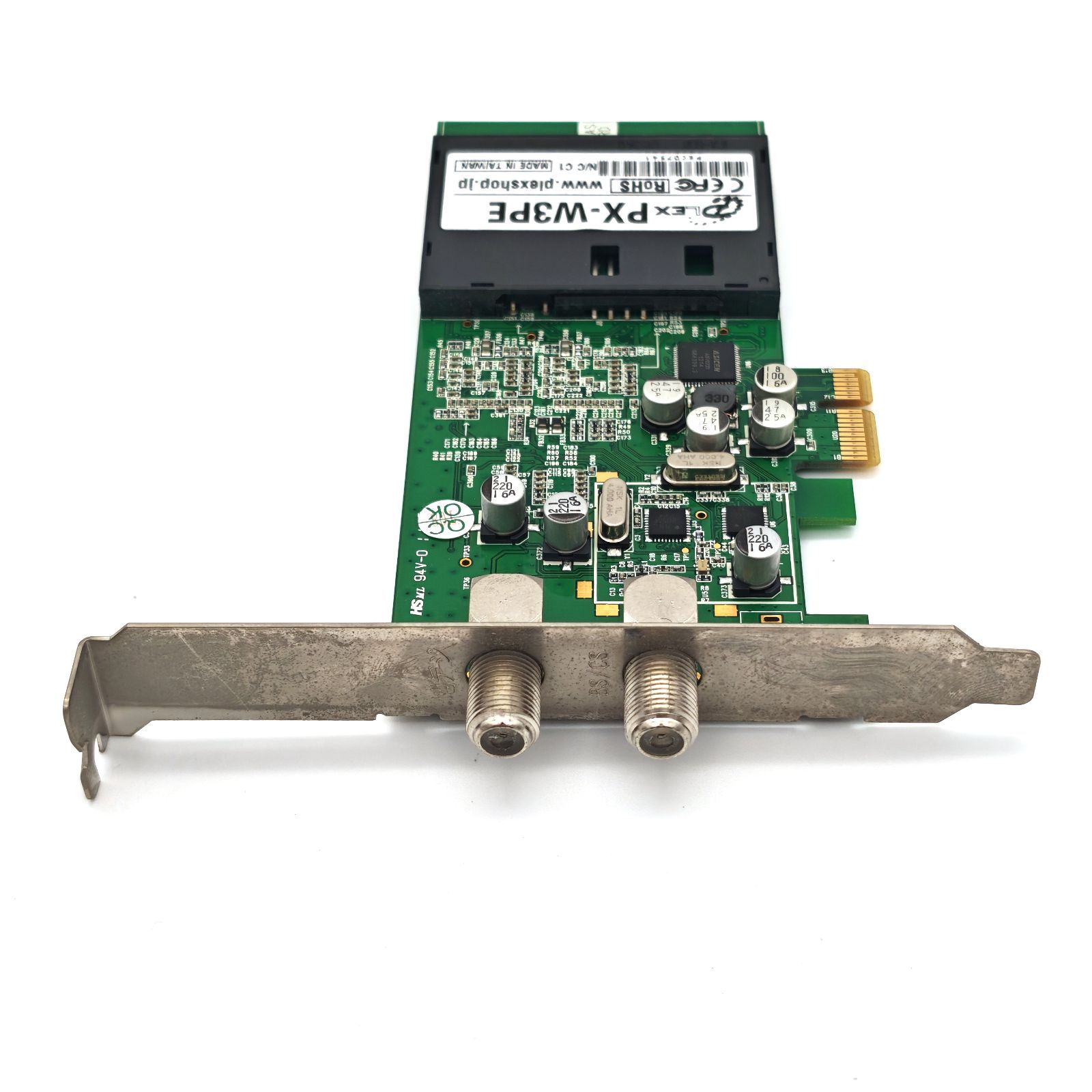 PLEX PX-W3PE Rev.1.3 PCI Express x1接続 デジタルテレビチューナー