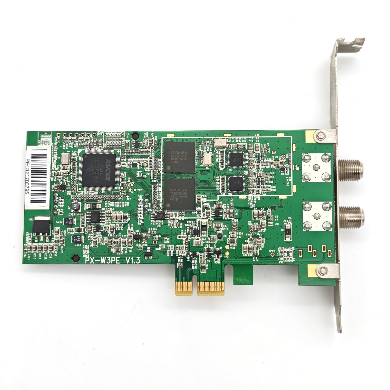 PLEX PX-W3PE Rev.1.3 PCI Express x1接続 デジタルテレビチューナー