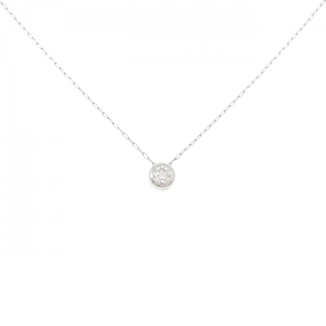 PT900/PT850 ダイヤモンド ネックレス 0.08CT 【公式通販】