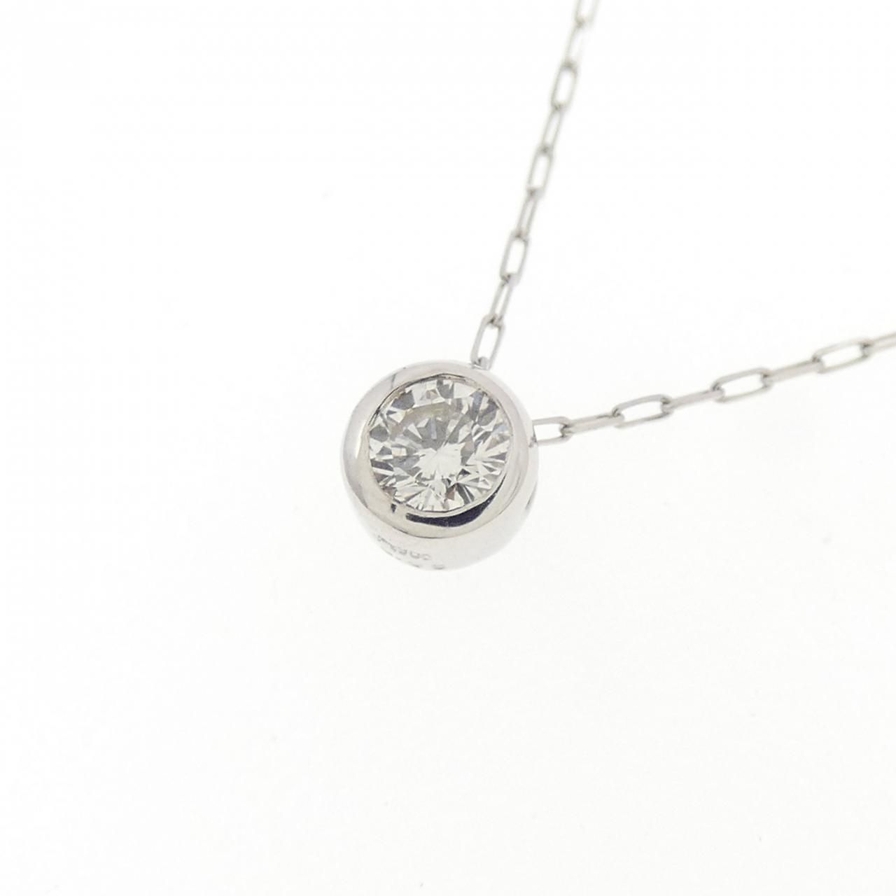 PT900/PT850 ダイヤモンド ネックレス 0.08CT 【公式通販】