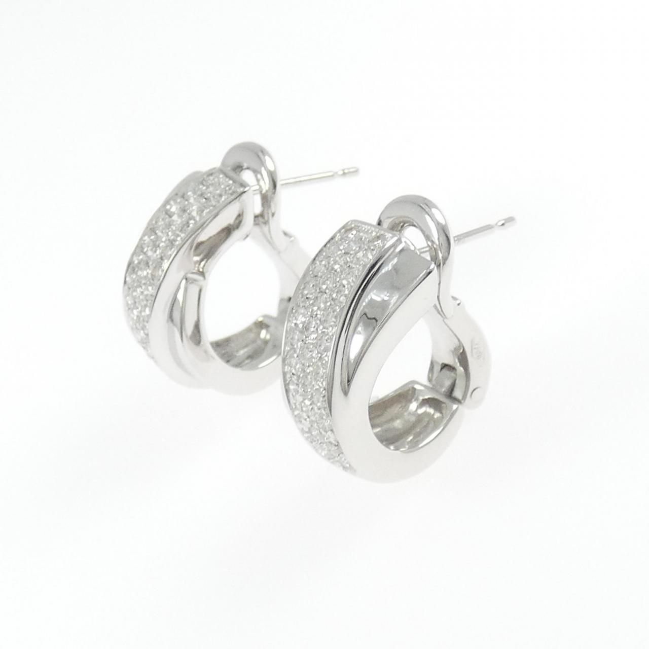 トレベール ダイヤモンド ピアス 0.72 CT