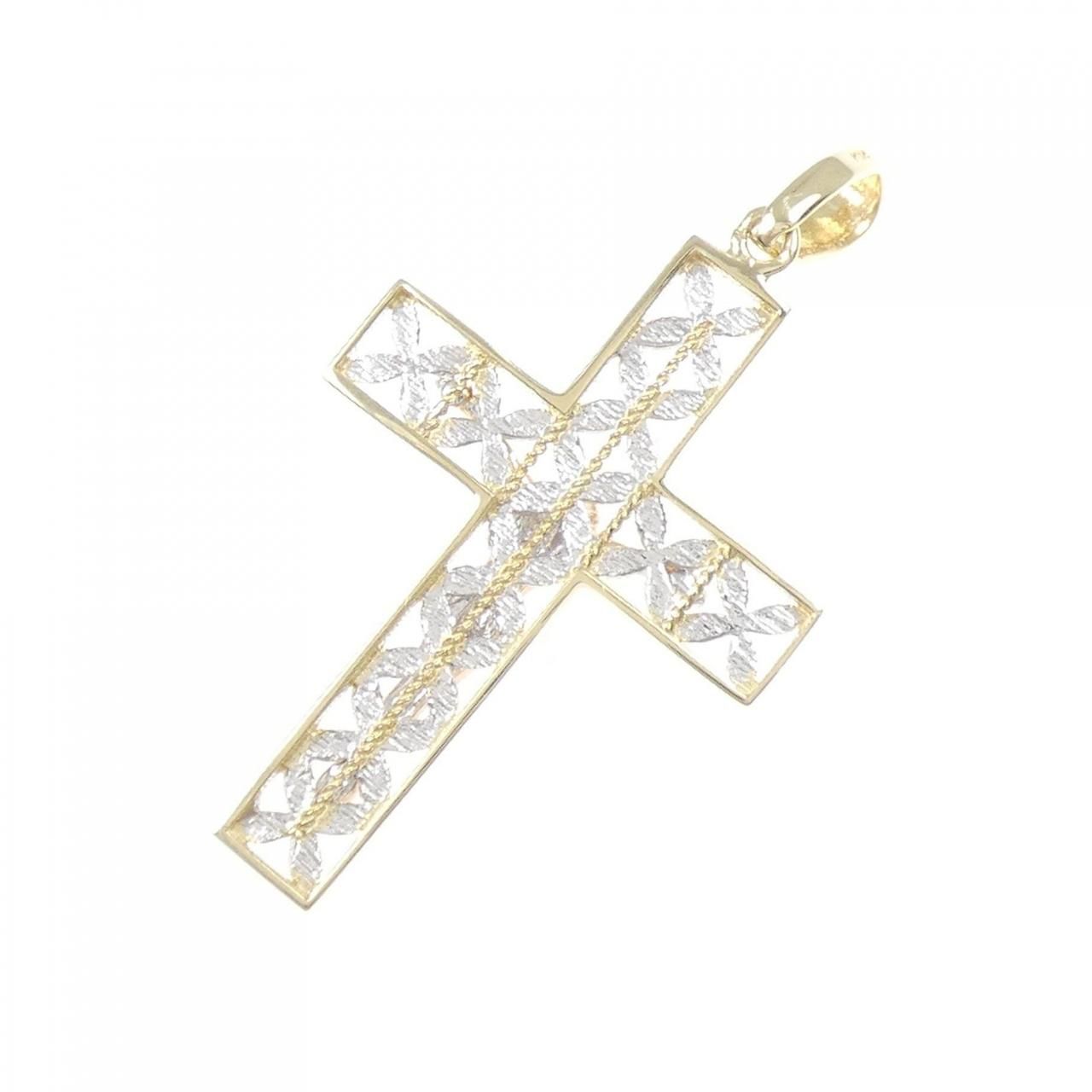 K 14スリー クロス ペンダント