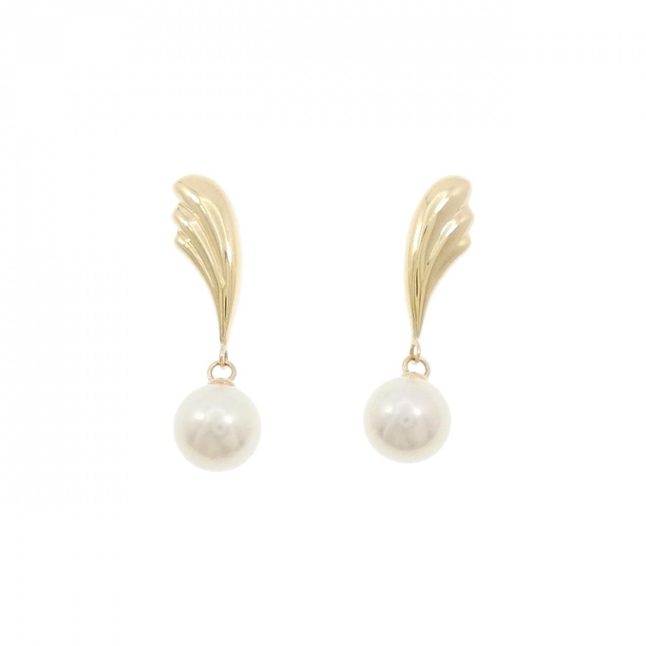 ミキモト アコヤパール ピアス 6 3 mm