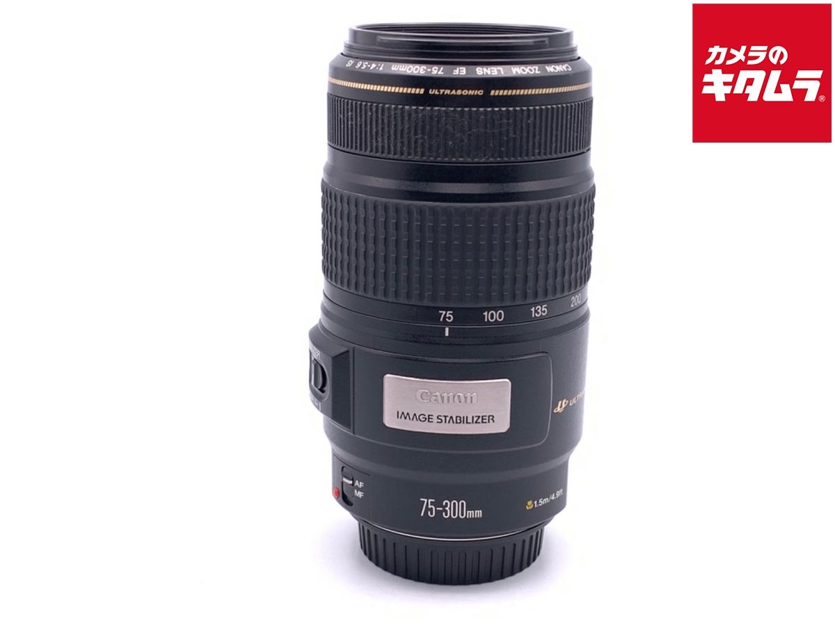 並品 キヤノン EF 75 300 4 5 6 IS USM