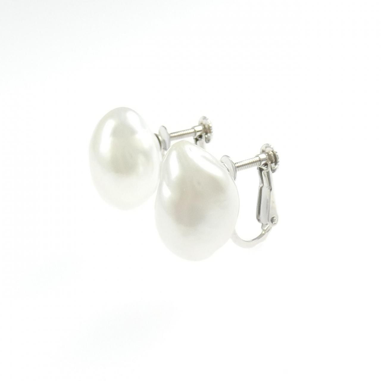 PT 900 白蝶パール イヤリング