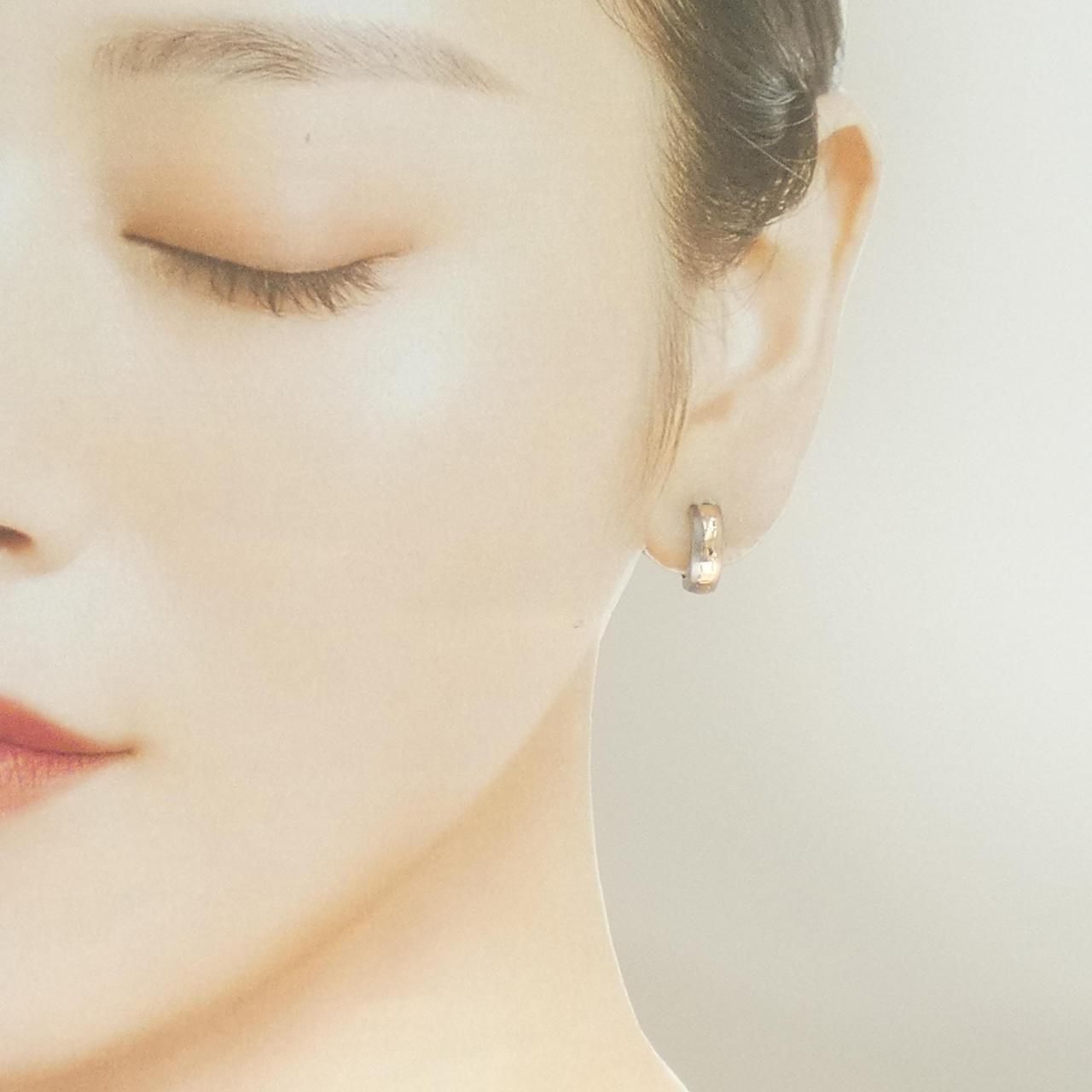  K 10スリー フープ ピアス イヤリング アクセサリー