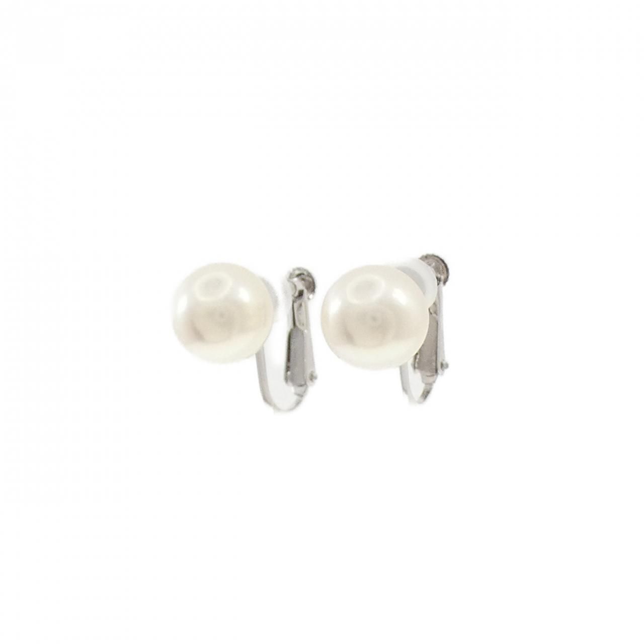 K 14 WG アコヤパール イヤリング 8.7 mm