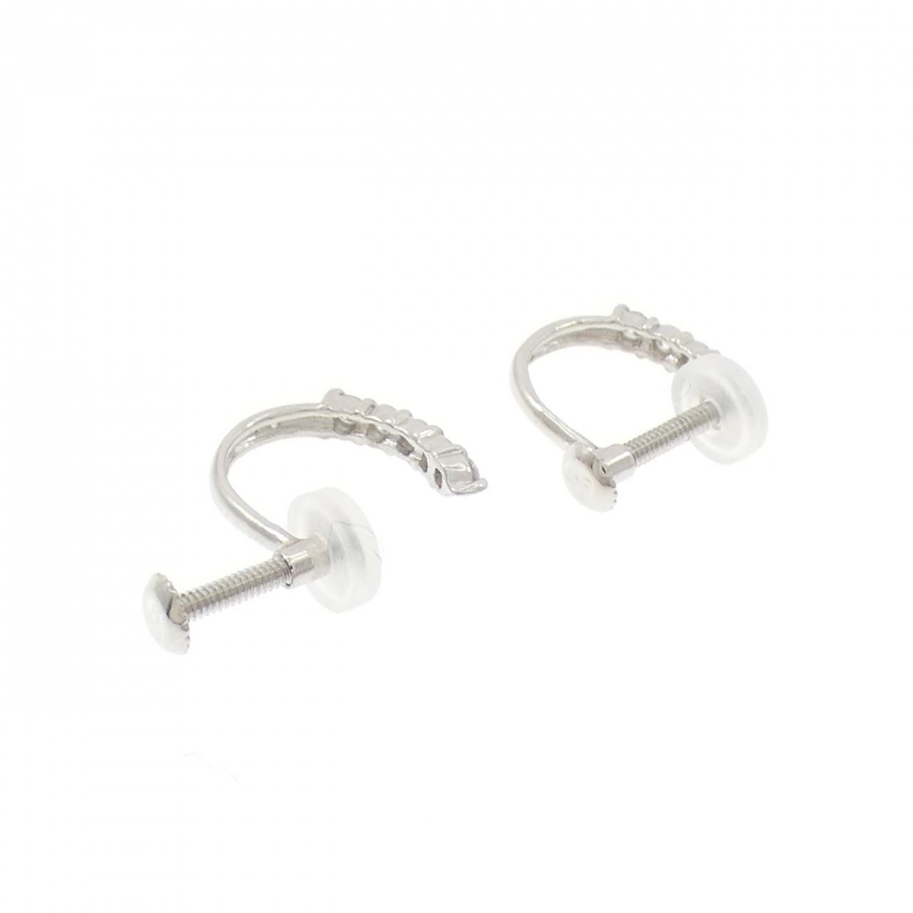  PT 900 ダイヤモンド イヤリング 0.20 CT イヤリング アクセサリー