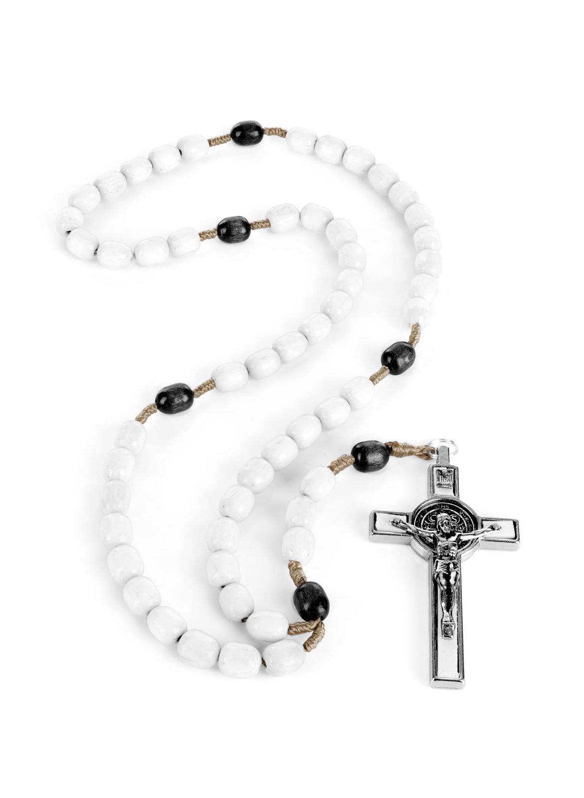 ローマ教皇レオXIV使徒の祝福とイタリアのロザリオ – 大きなビーズ