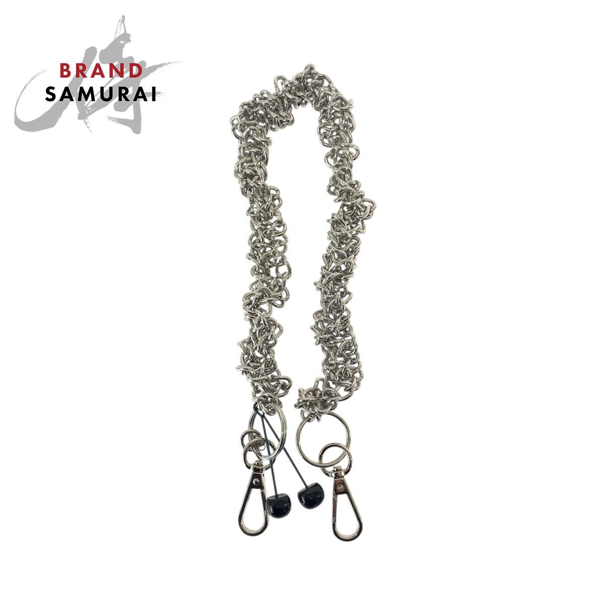 超 RAF SIMONS ラフシモンズ チェリー シルバー ブルー ブラック メタル ウォレットチェーン 男女兼用 メンズ 505994